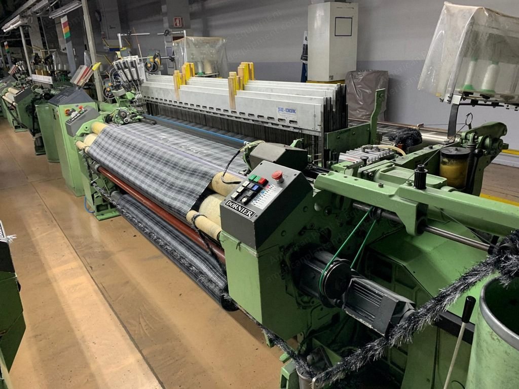 Dornier, HTVS6/S, 1995 to 1998, Rapier Looms, Working Widths 2100mm and 2200mm, Staubli Dobby