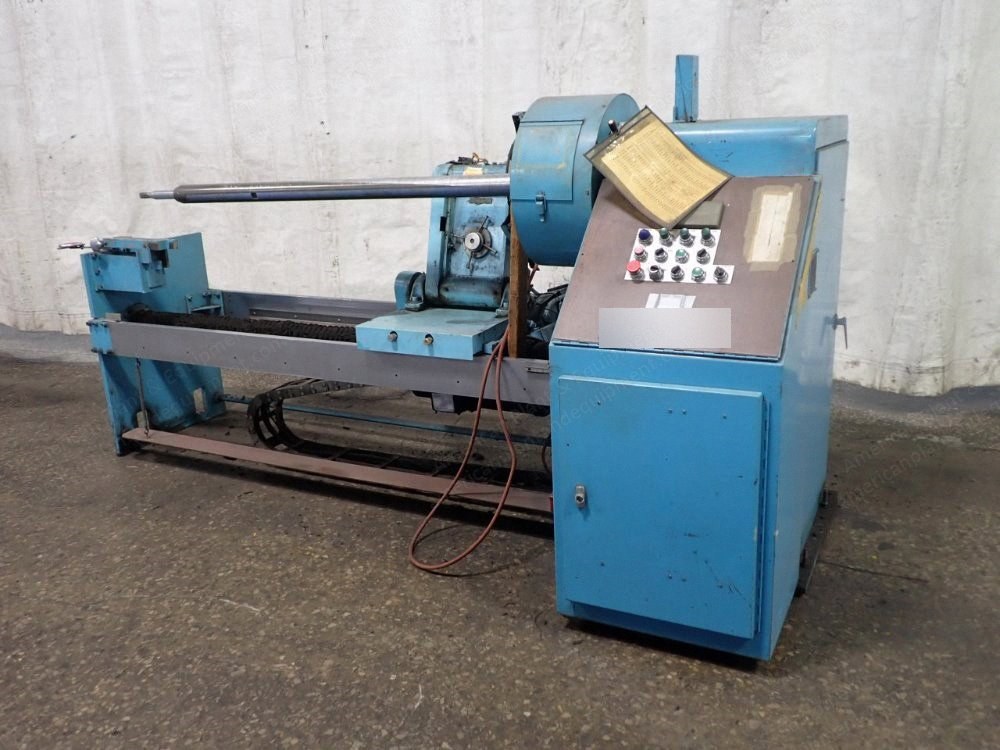 Judelshon, Model 314-16, Automatic Baloney Slitter, 60 inch, 16 inch Diameter Rolls, with 68 inch Winder