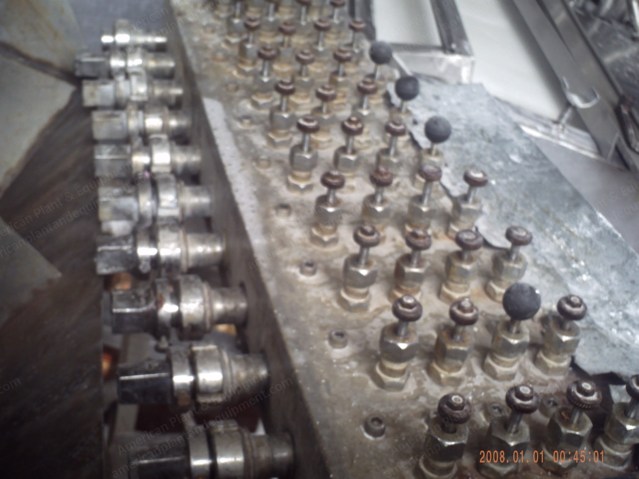 Alfa Laval and Trefa, Marshmallow 4 Color Line, 2000, 600 to 1500 kg/h, 220V/380V, 24 Forms