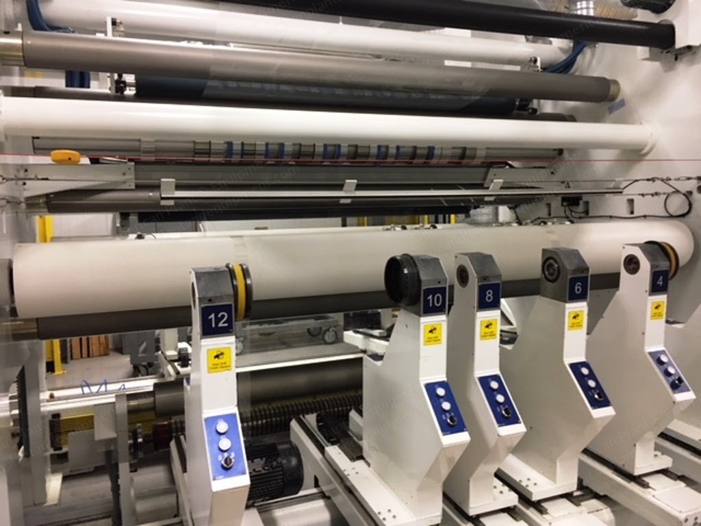 Ashe, 250-115, 2010, 90" Width, Individual Arm Surface Center Winder, 1000 FPM