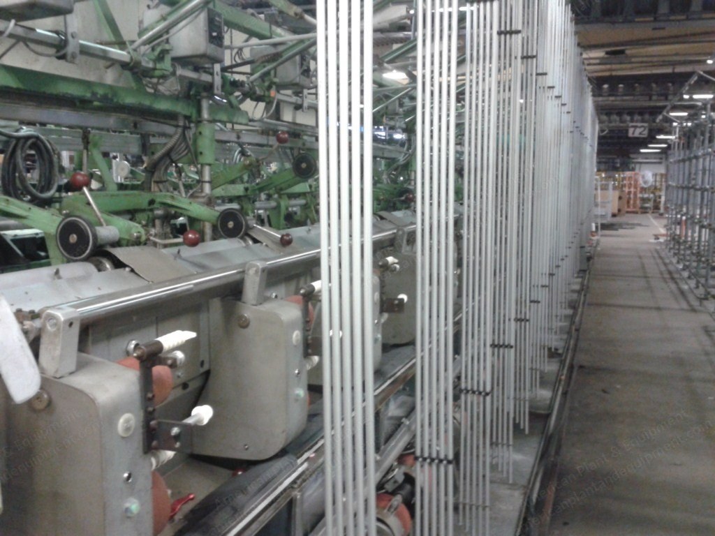 Elitex, Airjet Texturizing Machine, 1980, 32 Positions, 450 to 1100 Denier