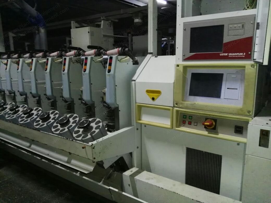 Schlafhorst, Autoconer 338, 2007, 60 Spindles, Magazine Feed, Uster Quantum 2, 6" Traverse