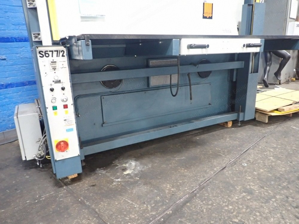 Atom, 677/2, Hydraulic Die Cutter, 77 Tons, 78x31in Cutting Area