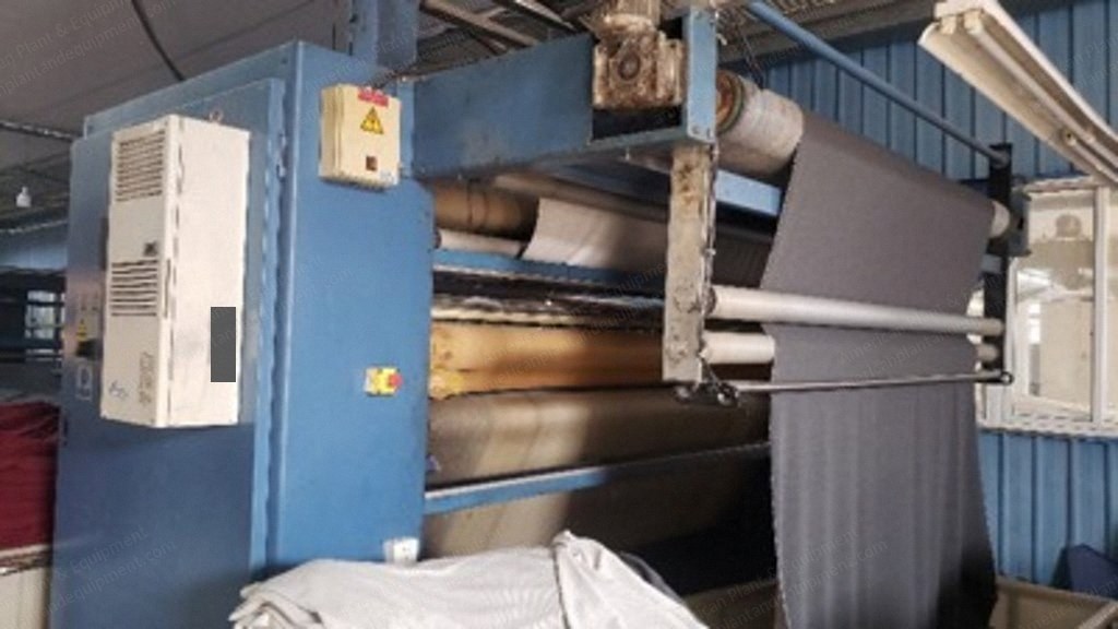Santex, CK240, 2009, Open Width Compactor for Knits, Working Width 2400mm, Steam Heated