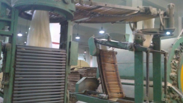 F.O.R. Carding Machine and Houget Semi-Worsted Spinning Frames, 2500mm, 119 Spindles