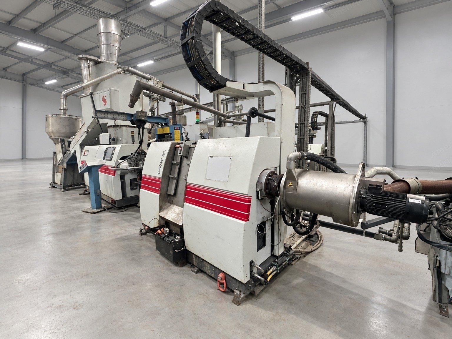 Starlinger, recoSTAR Dynamic 85 C-VAC, 2023, Plastic Recycling and Regranulating Line, 500 kg/h
