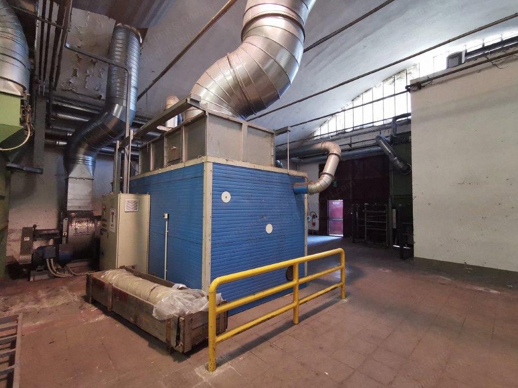 Mario Crosta Shearing and Raising Line, 1800mm Working Width, 2002, Double Cylinder Shearing, 30 Cylinder Raising