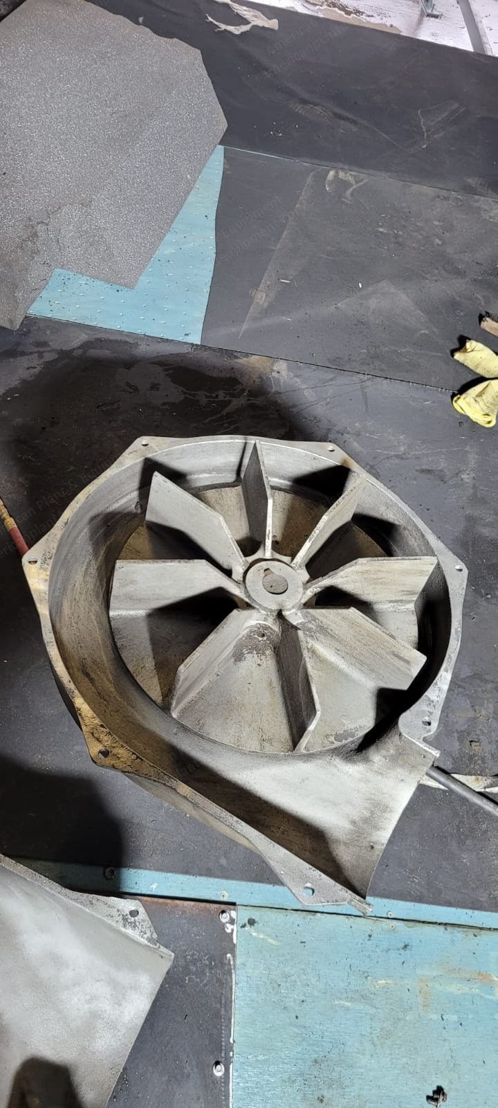 Cincinnati Fan, PB-15A, Direct Driven Fan, 10 HP, 3500 RPM, 8 Inch Exit Diameter