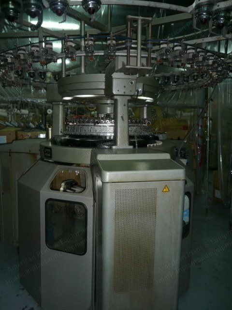 Circular Knitting Machines, Diameter 26" to 38", 1985 to 2008