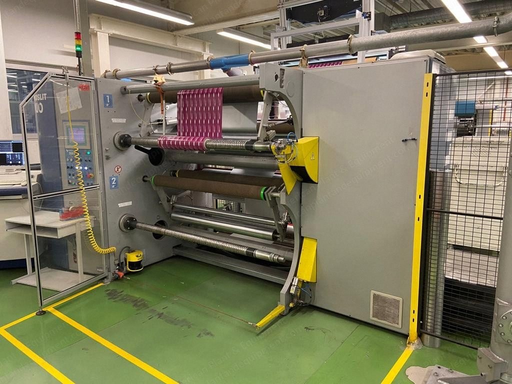 Comexi, Proslit Duo 135, 2007, Slitter Rewinder, 1350mm Width, 600 m/min, AVT Inspection Camera
