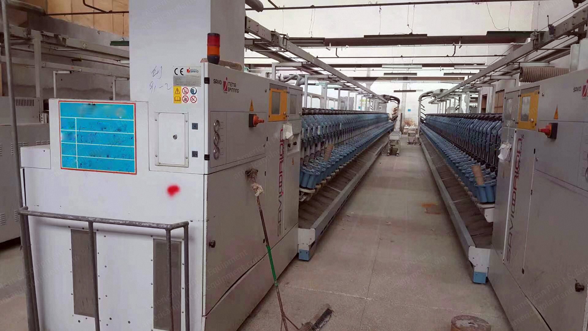 Savio, Polar, 2011, 72 Spindles, Loepfe Zenit Clearers, 152mm Traverse