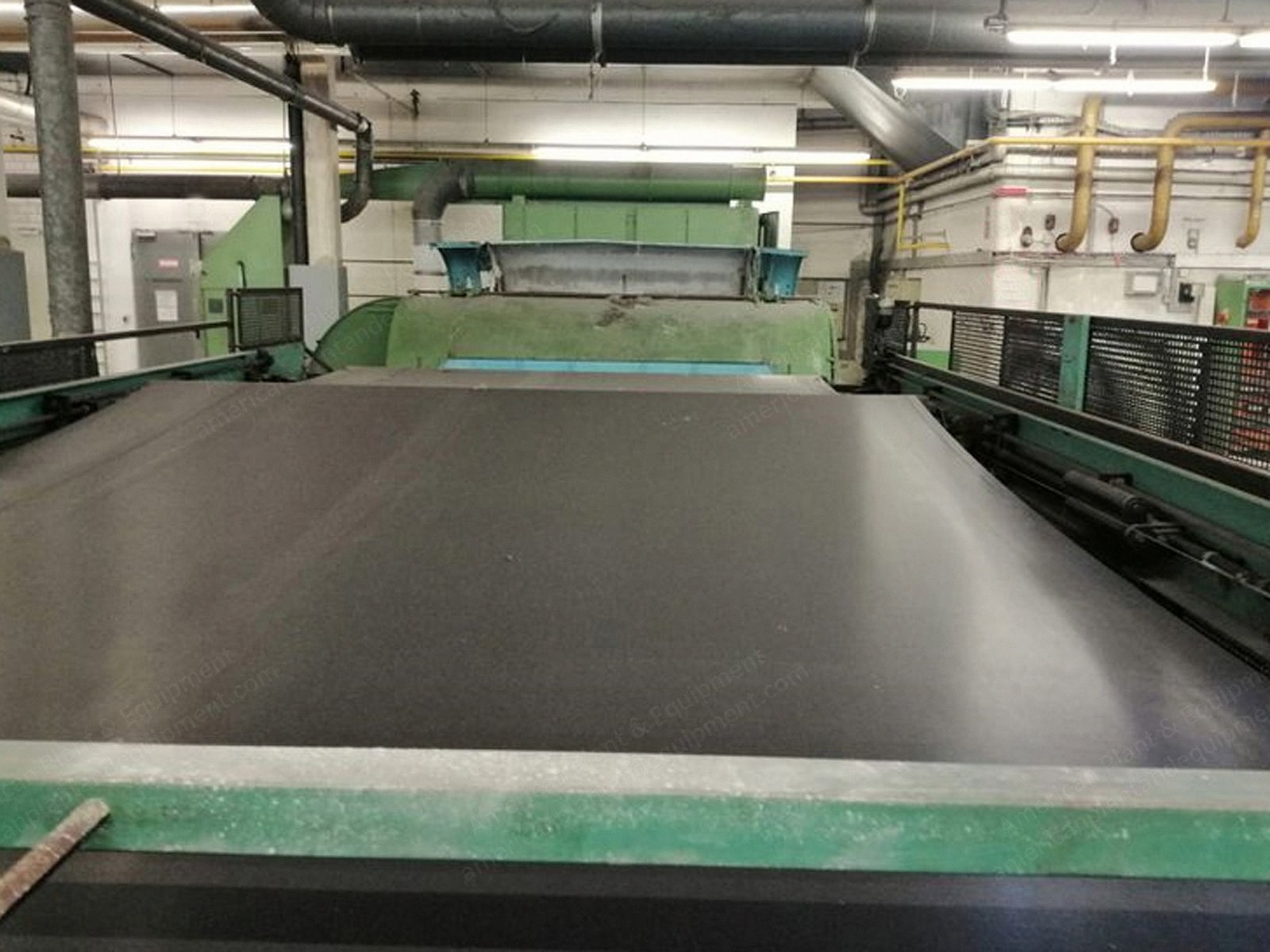 Asselin, T-380, 1987, Infeed Width 2700mm, Output Width 3500mm, Crosslapper