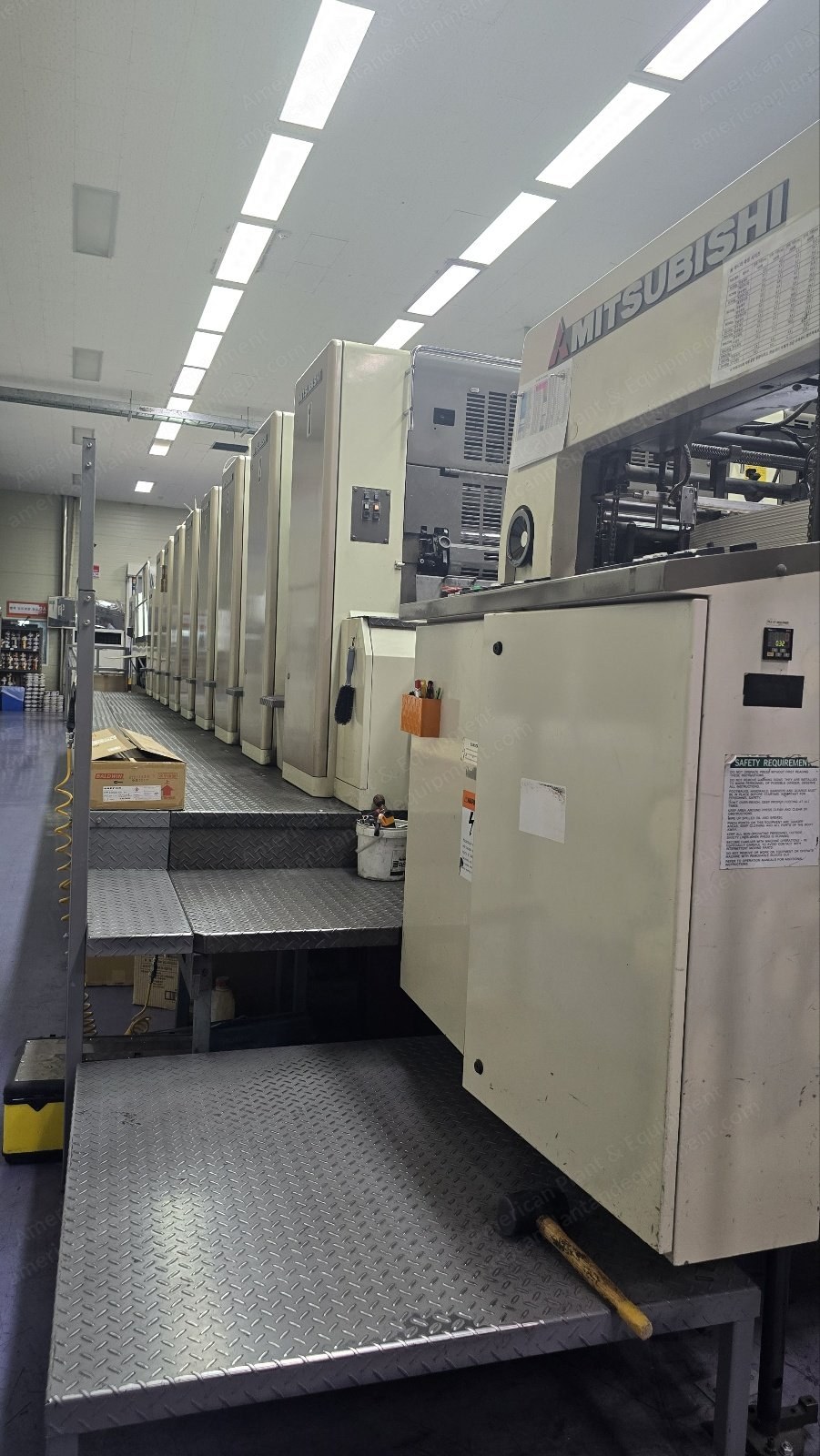 Mitsubishi, D3000LS-8 LX, 2007, 8 Colors, 257 Million Impressions, Anilox Coater, UV/IR Dryer