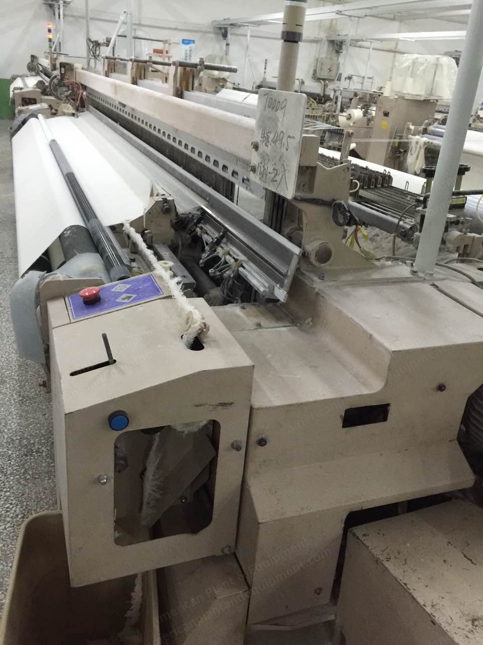 Tsudakoma, Zax-N, 2006, Airjet Loom, 3600mm, 2861b Dobby, 9 Frames, 2 Feeders