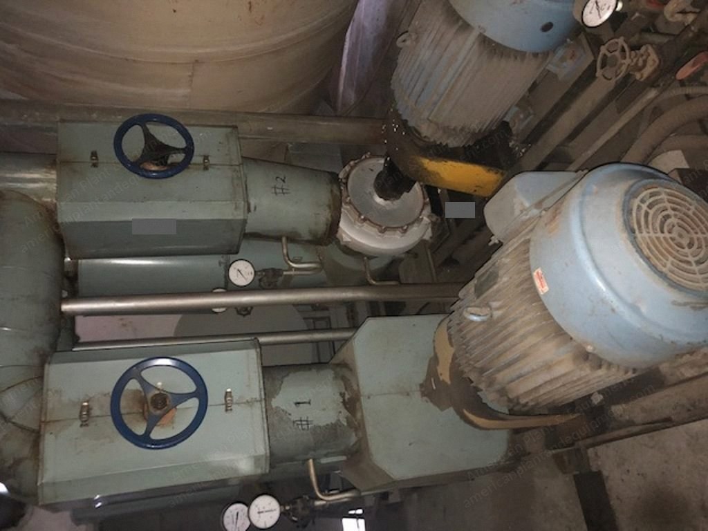 Sin Poong, 2007, Hot Oil Boiler, 2,500,000 kcal, Gas Fired Riello Burner, 2 Circulation Pumps