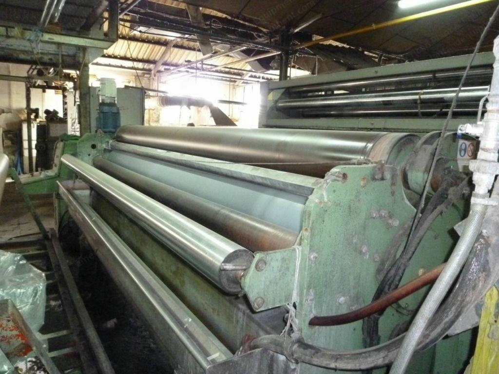 Kusters, 222.53-3400, 1992, 3600mm Roller Width, Two Cylinders, Tank and Compensator