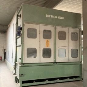 Laroche, Complete Tearing Line, 1996, 2000mm Working Width, 3 Cylinders, with Pierret Rotary Cutter
