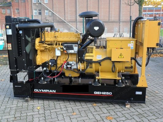 Olympian, GEH250, 2007, 250kVA, 1500 RPM, 400V, Perkins 1306C Engine