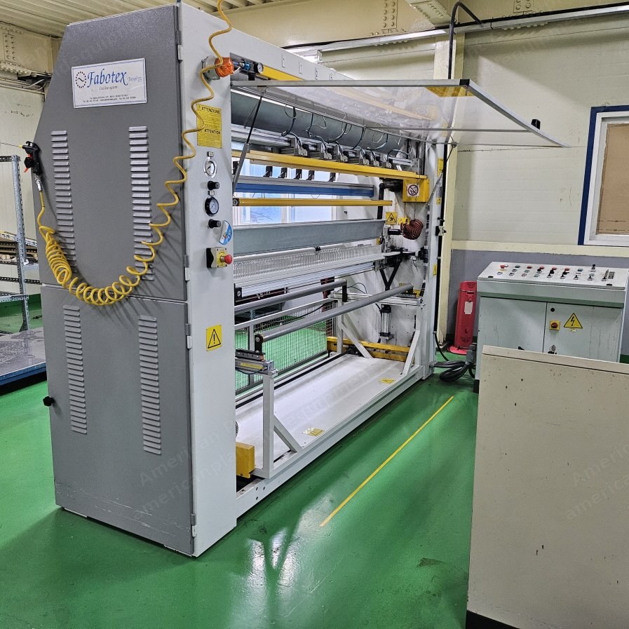 Fabotex, Muffler Fringing Production Line, 2003, Working Width 2200mm to 2400mm, Consisting of Twisting and Cutting Lines