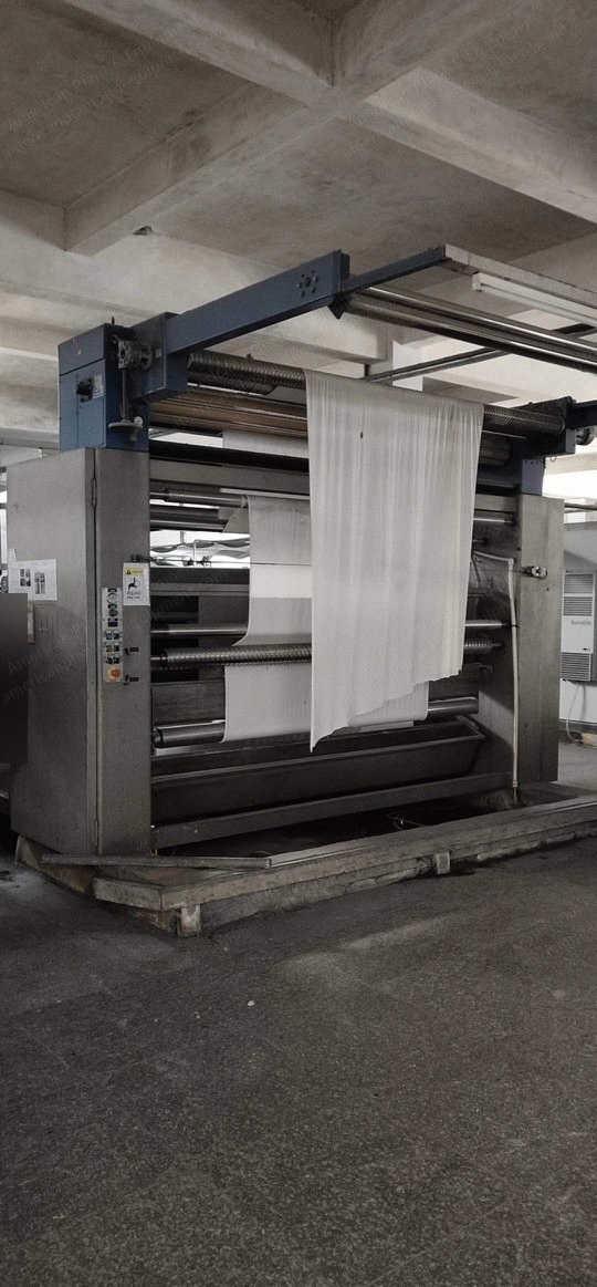 Santex Dryer/Shrink-Process Machine, 2400mm, 2014, 6 Chambers, Gas Heated
