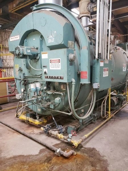 Cleaver Brooks, 2001, 300 HP, 200 PSI, Natural Gas or #2 Oil Fired