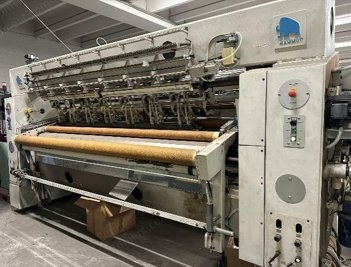 Mammut, VMK 3 250 CNC 601, 2004, Multineedle Double Chain Stitch Quilting Machine, Width 2580mm, 90 Needles, 1000 RPM