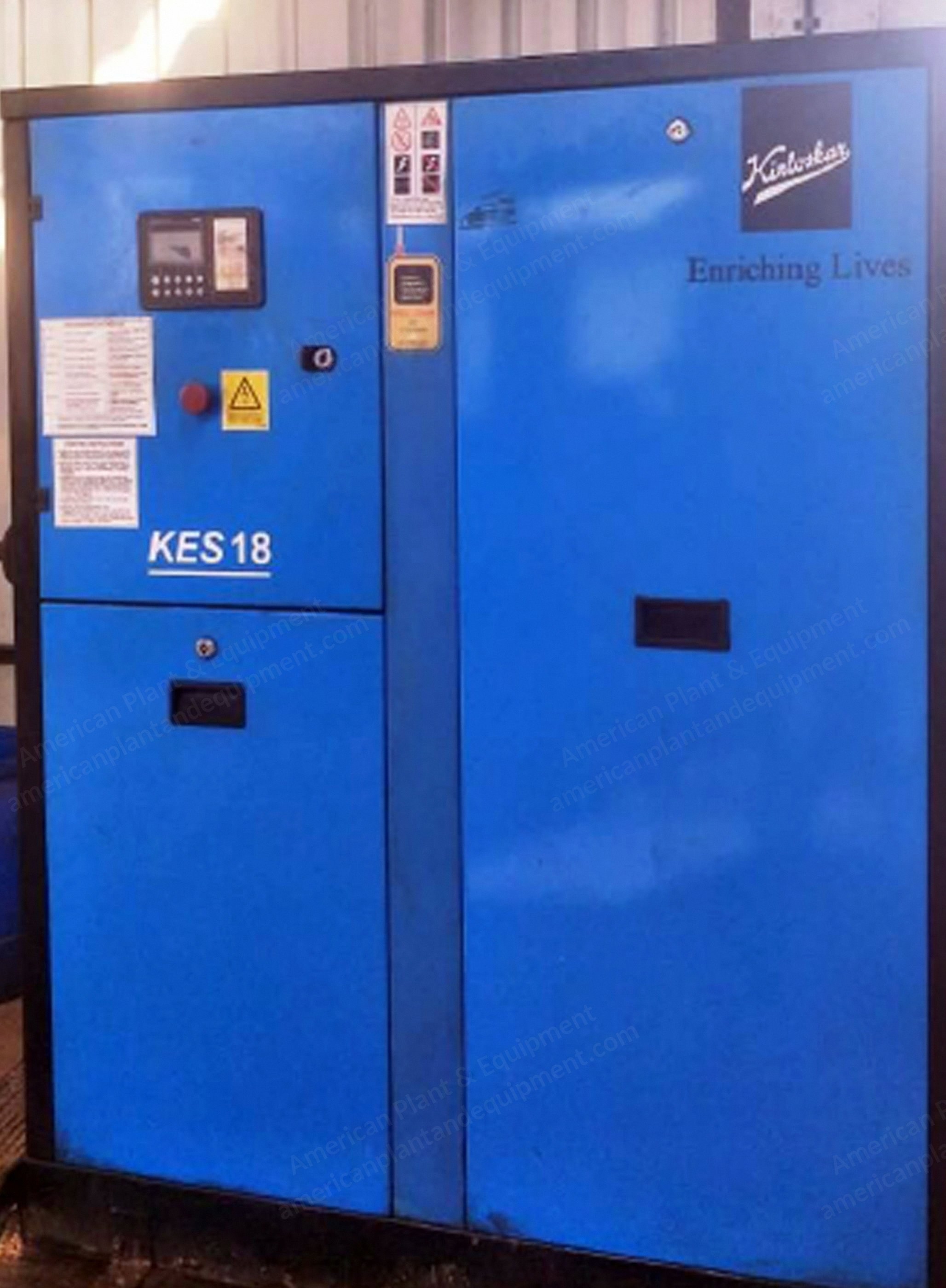 Kirloskar, 2019, Screw Compressor Line, 120 CFM, 7.5 Bar, 1000L Tank