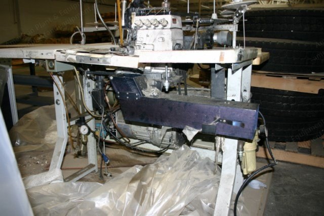 Galkin, Serger Flanger, 1997, with Table, Needle Positioner