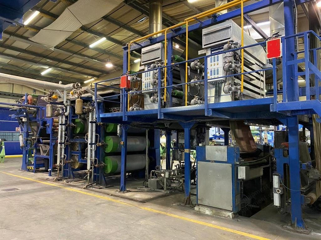 Kusters, Pad-Dry, 1997, 1800mm, with Indutherm Infra-Red System, Salvia Electronica Automation