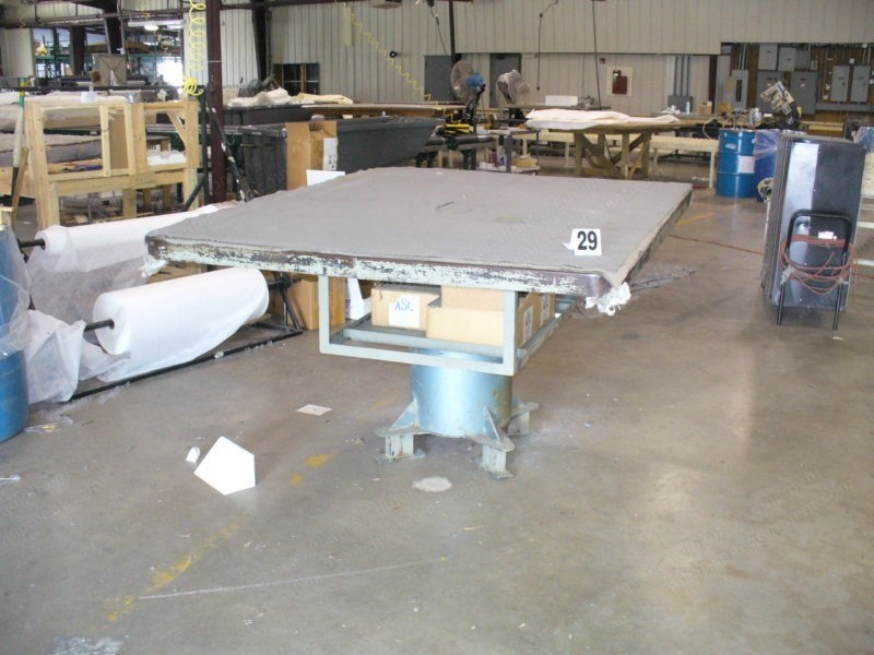 Build Up Tables, Turning Type, 60x81 Inches and 70x80 Inches