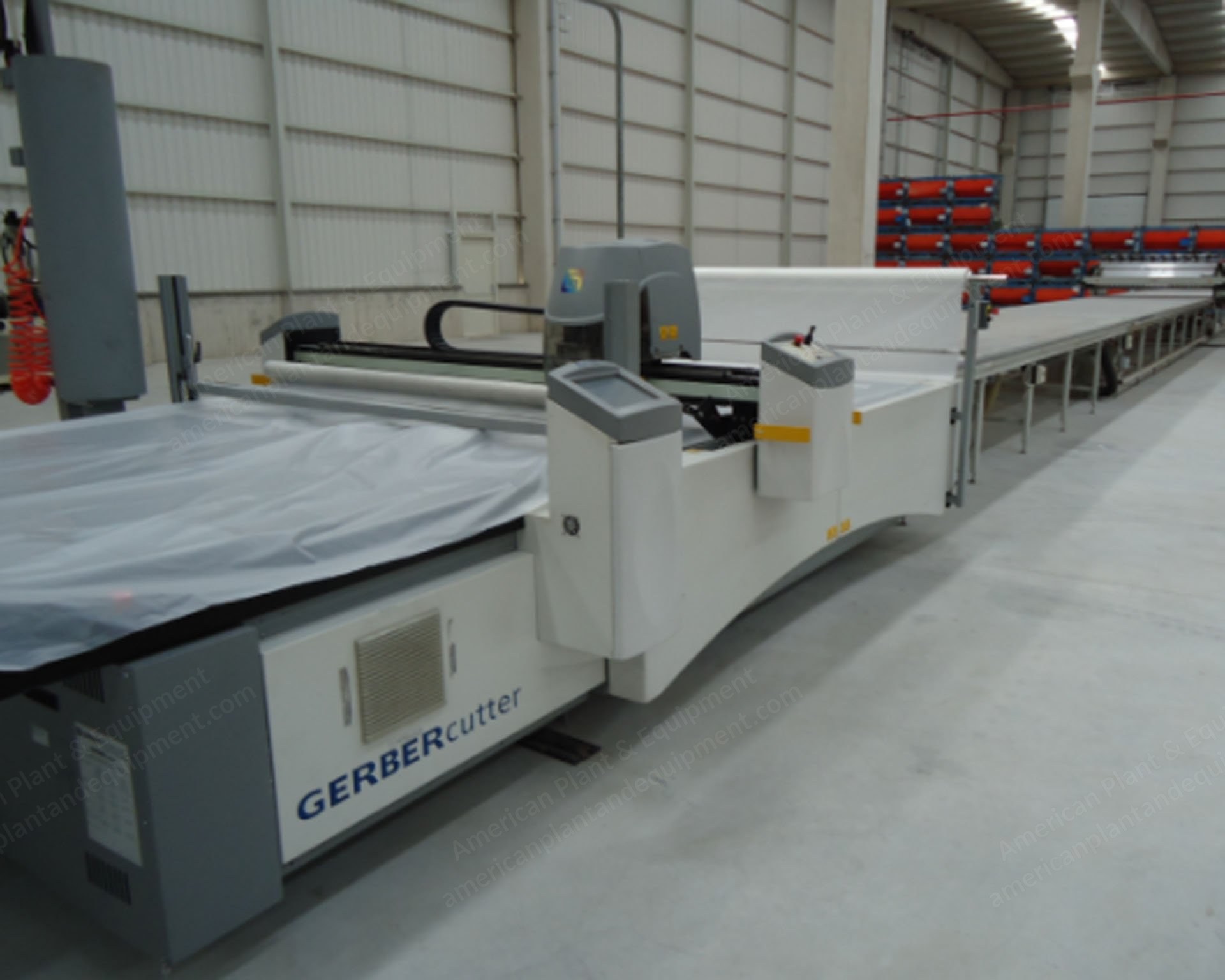 Gerber, XLC7000, 2014, 2000x1800mm Cutting Area, with Cutting Table and Gerber 110 Spreading Machine
