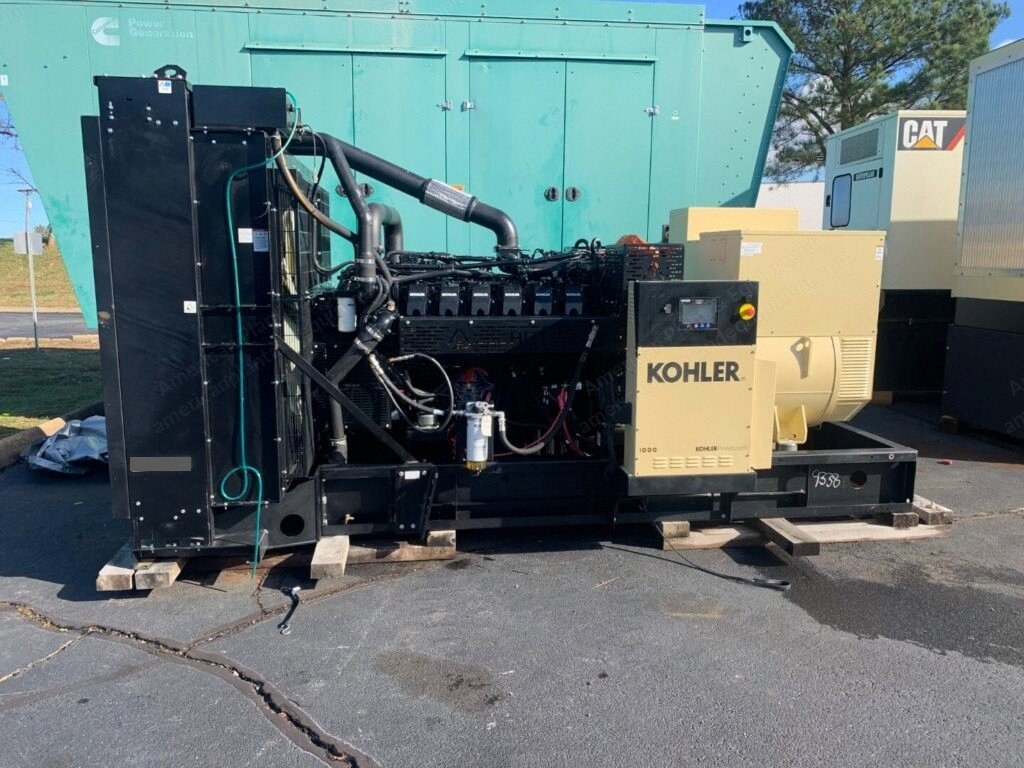 Kohler, KD1000, 2022, 1000 kW, Diesel Generator, 480V, 3 Phase