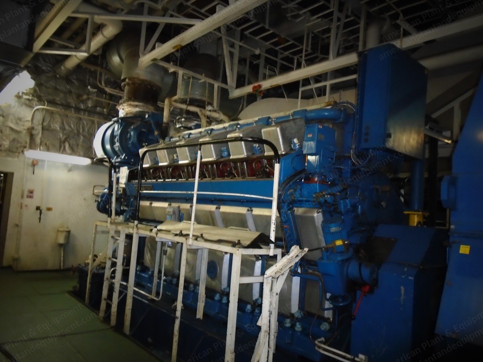 Wartsila, 12V32LNE, 1998, 31.5 MW, 60 Hz, Leroy Somer Alternator