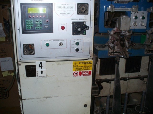 Giesse, AC 91 E, 1994, Chenille Machine, 40 Positions, 115mm Ring Diameter