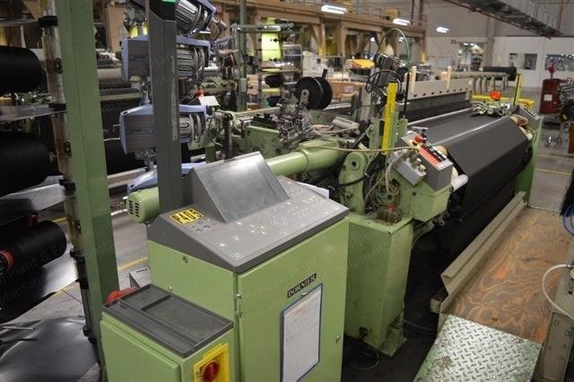 Dornier, HTVS 6/S, 2001, Rapier Weaving Loom, Width 2200mm, Staubli Dobby 2681, 6 Colors