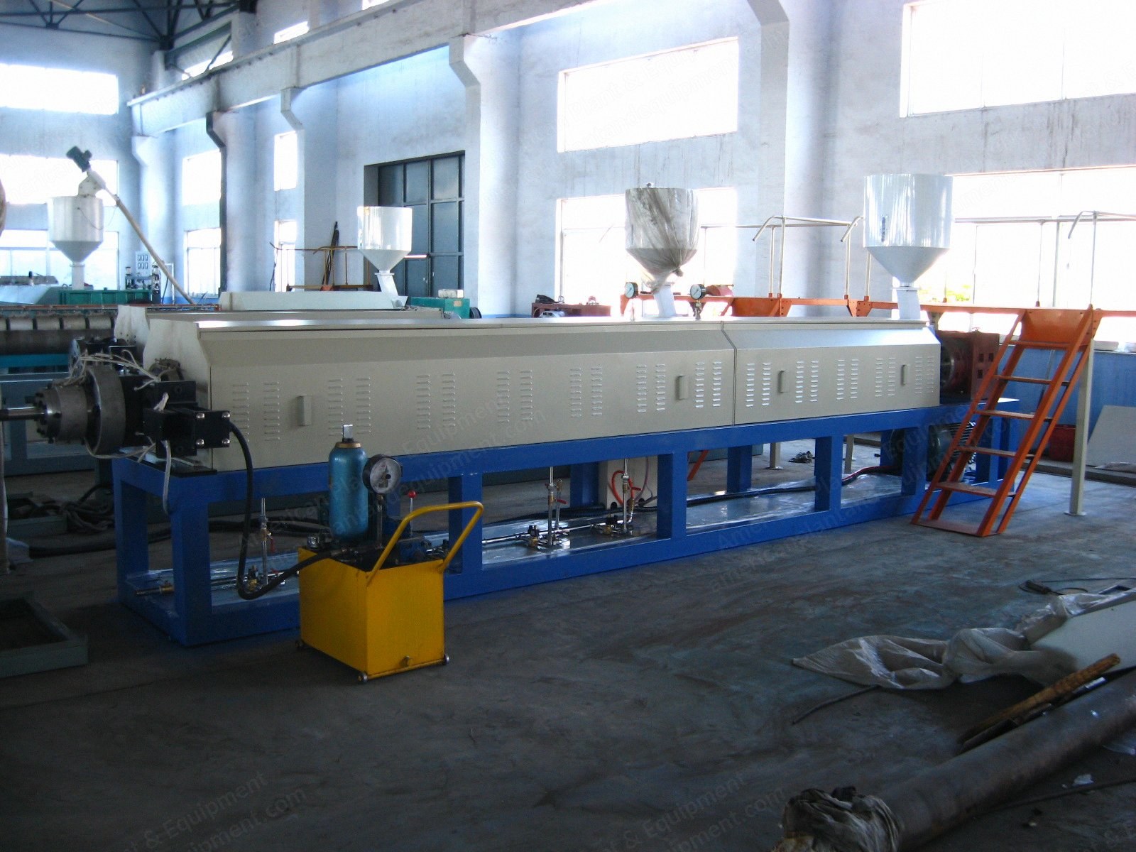 NovaStar, SF123, Polyethylene LDPE Foam Sheet Extrusion Line, Width 1000-1800mm, Thickness 0.3-6mm