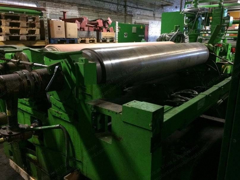 Olbrich, Double Cylinder Thermobonding Calender, 1994, 2600mm Working Width