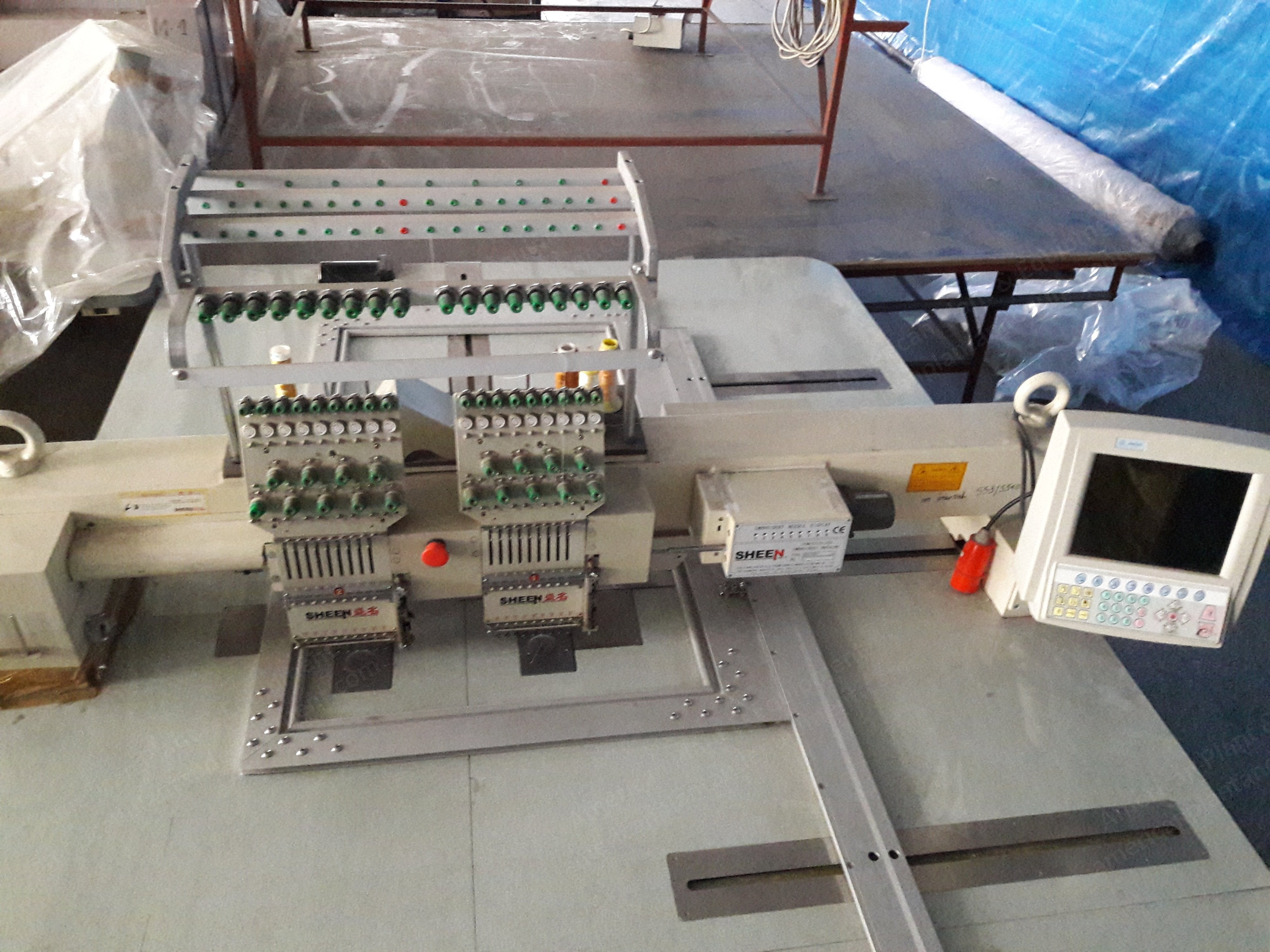 Sheen, GG-758 J, 2 Head Embroidery Machine