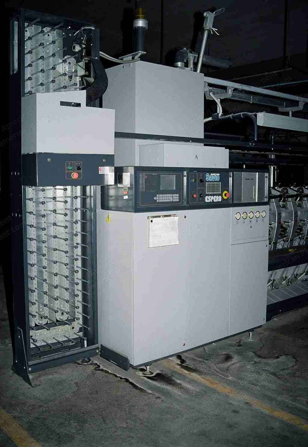 Savio, Espero-E, 1997, 20 Heads, Loepfe TK. 840.F Clearers, Mesdan 480.L Splicers