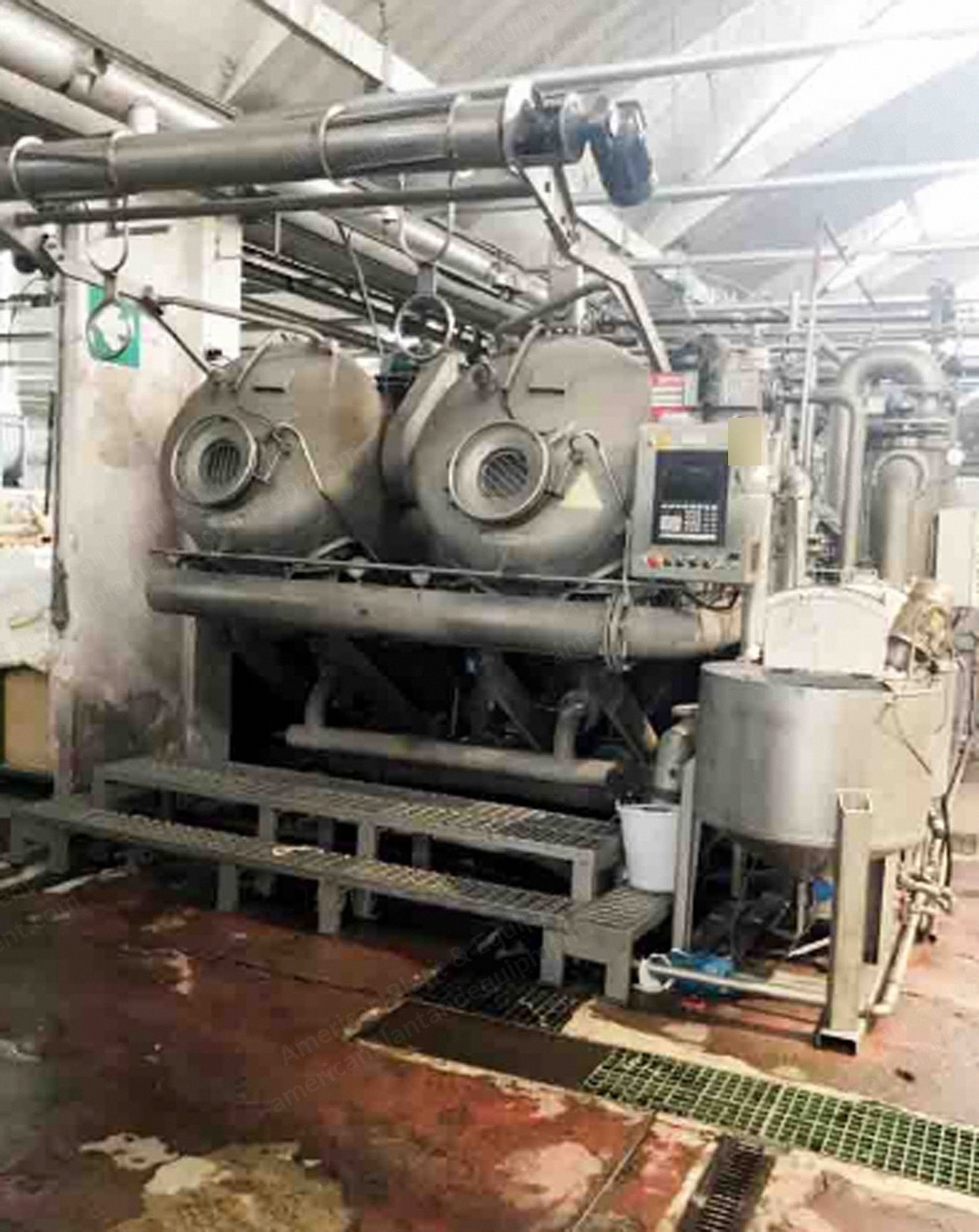 Thies, TRD DS, 2003, High Temperature Long Tube Rope Dyeing Machine, 400 kg Capacity, 2 Pipes, Max 140°C