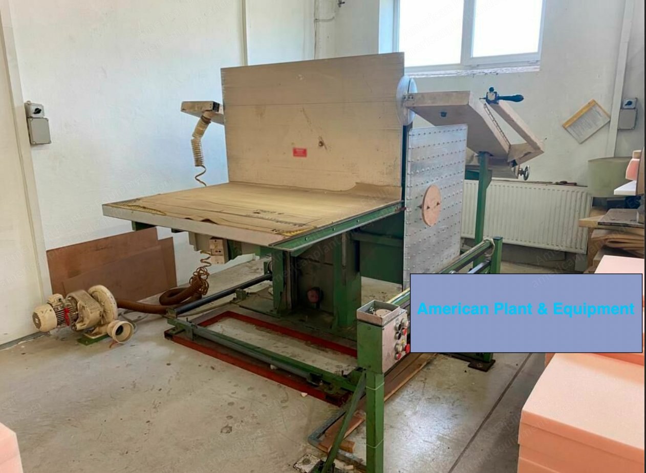 Albrecht Baeumer, HFS 11, 1993, Manual Contour Foam Cutting Machine