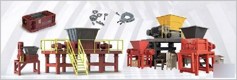 NovaStar, SG294, Four Shaft Shredder, 1600mm Working Width, 74kW, 1000x850mm Chamber