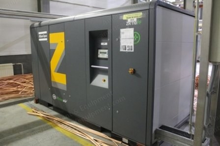 Atlas Copco, ZR 110 FF, 2004, Oil Free, Water Cooled Screw Compressor, 18.3 m3/min, 110 kW
