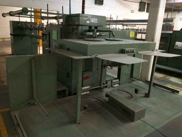 NSC Schlumberger, GC12, 1980, Third Passage, 10 Cans Feeding, 2 Slivers, 700x1000mm Can Size
