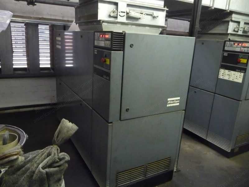 Atlas Copco, GA45, 1991, 45 kW, 10 Bar, Screw Compressor System with Driers and Tank