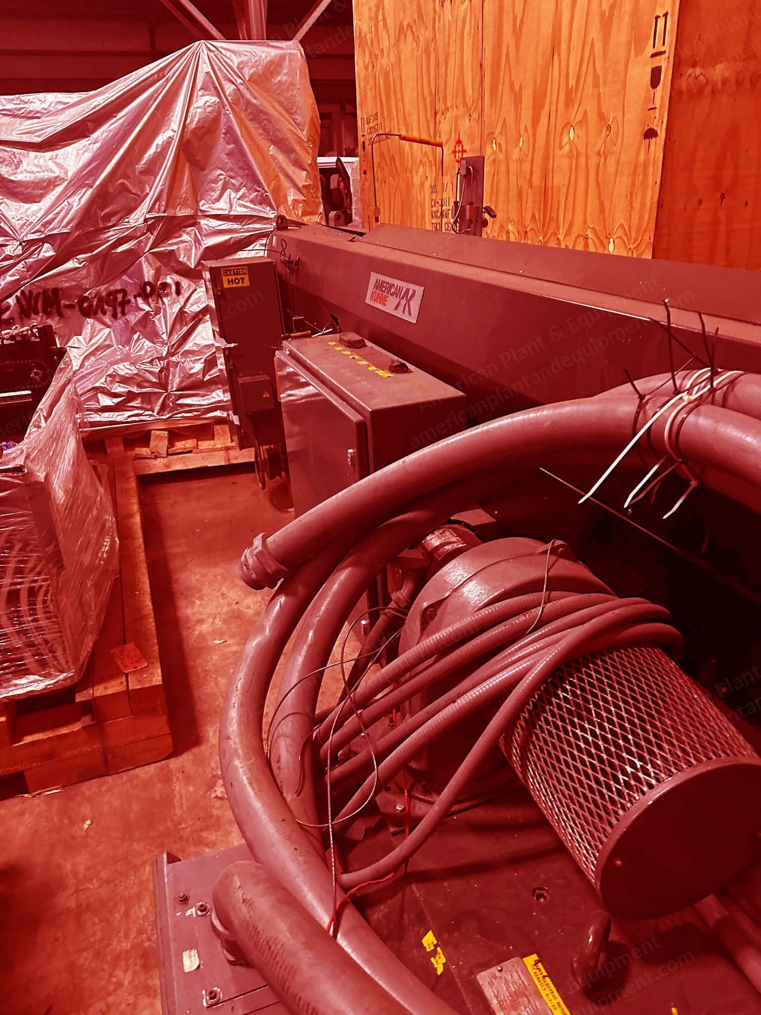 American Kuhne, AK120MM, 2013, 120mm Screw, 30:1 L/D, 200 HP, Air Cooled