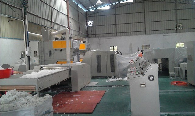 NovaStar, NN317, Shoddy Material Production Line, 2300mm Working Width, Pre-Needle Loom, Upper to Bottom Needle Loom