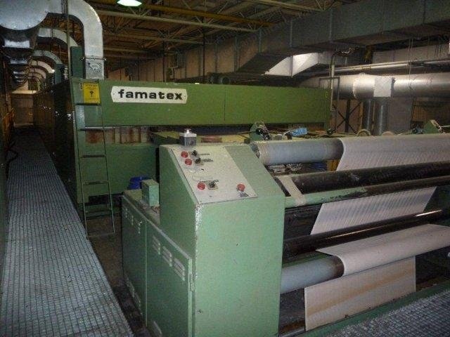 Famatex Tenter Frame, 3400mm, Horizontal Pin, 10 Zones