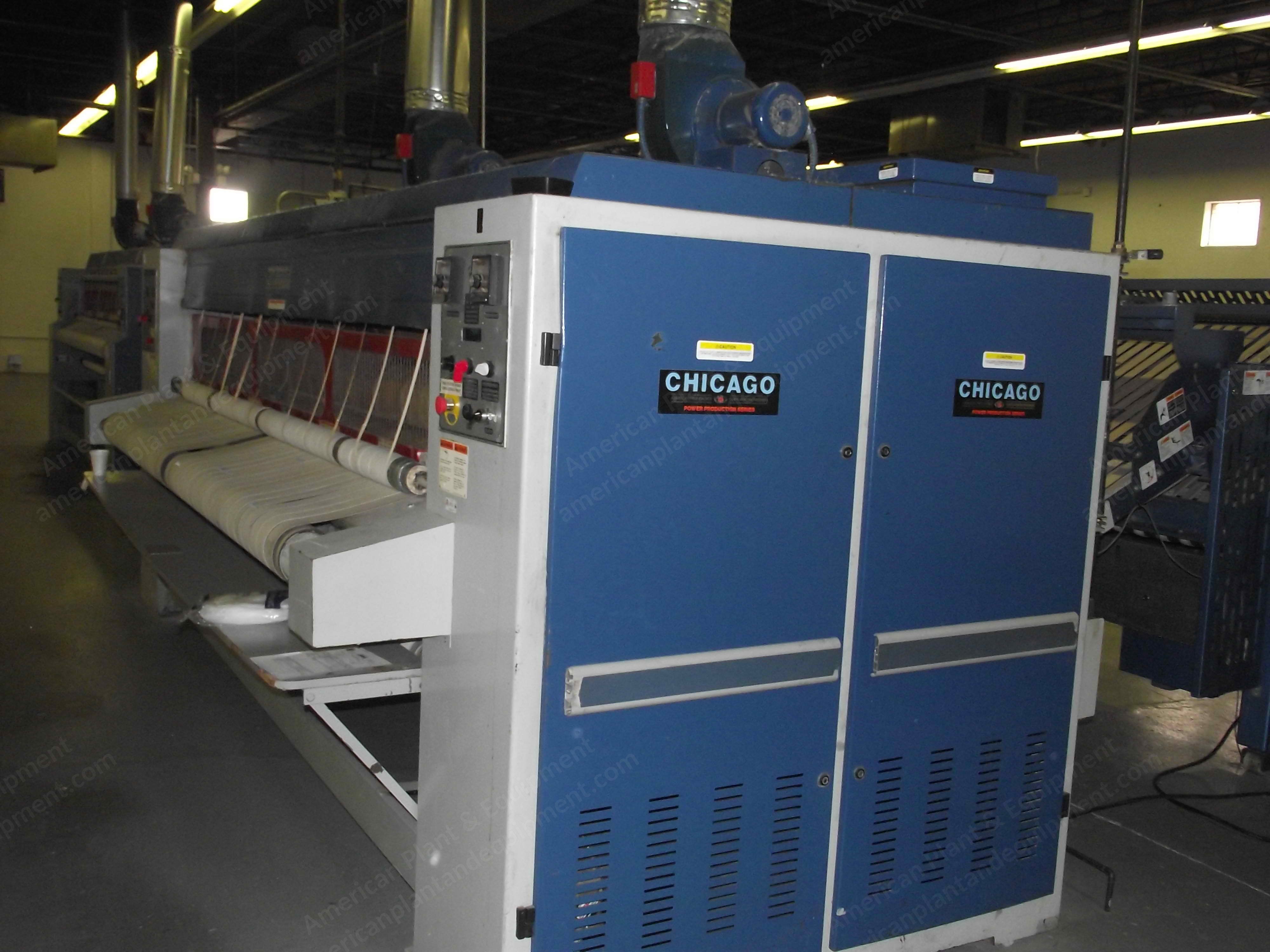 Chicago, IMP-48, Gas Ironer, 48" x 120", Inverter Drive
