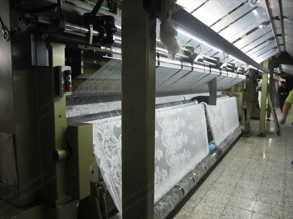 Karl Mayer, RJSC / RJSG, Raschel Jacquard Machines, 130" to 230" Width, 12 to 18 Gauge